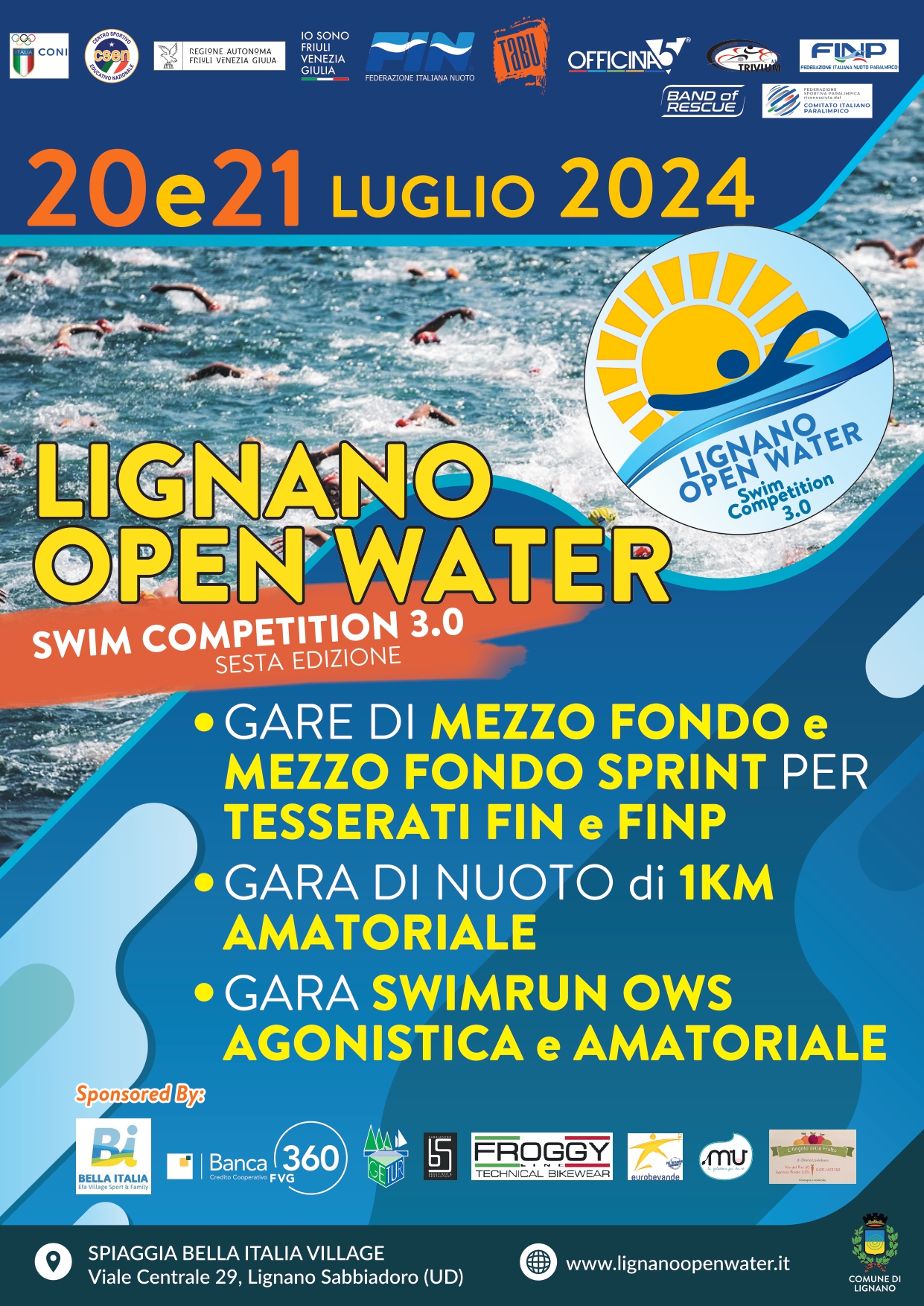 LIGNANO OPEN WATER SWIM COMPETITION 2024